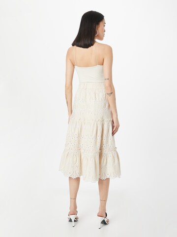 LA STRADA UNICA Skirt 'Boheme' in Beige