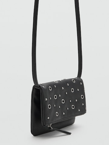 Geantă 'HOLES' de la MANGO KIDS pe negru