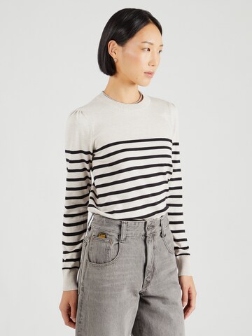 SAINT TROPEZ Pullover 'Mila' in Grau: Vorderseite
