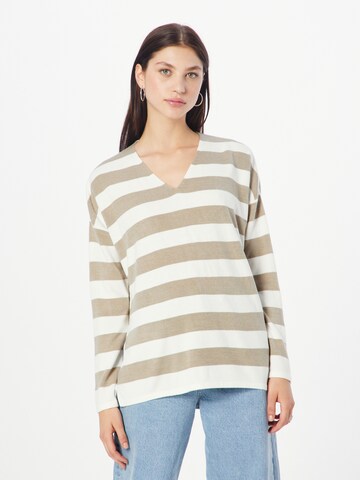 ONLY Sweater 'AMALIA' in Beige: front