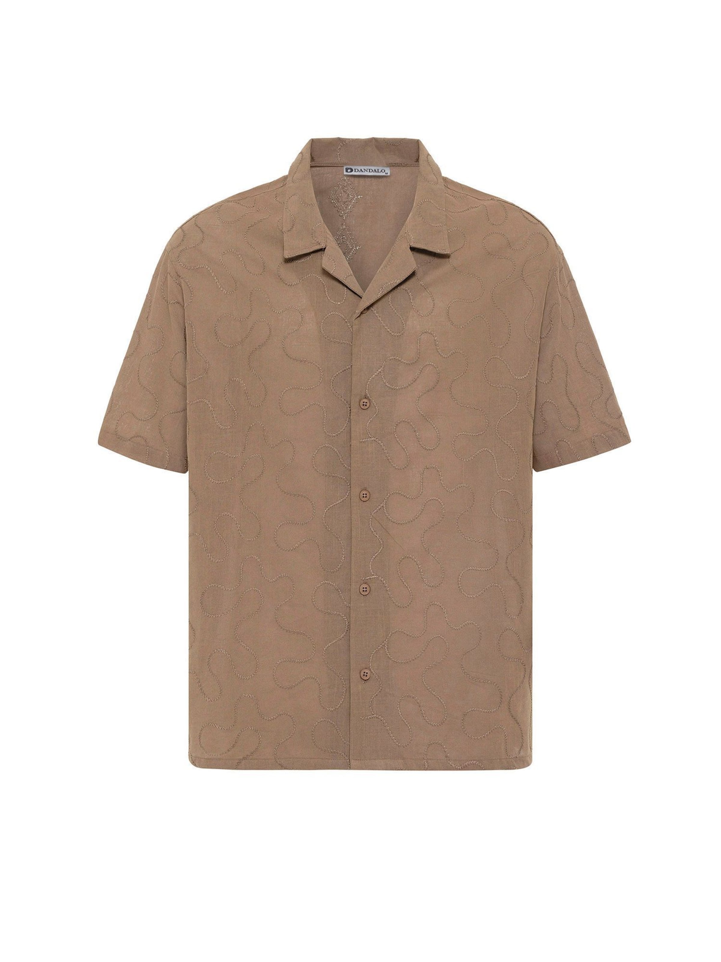 Dandalo Классический крой Рубашка в Коричневый: спереди