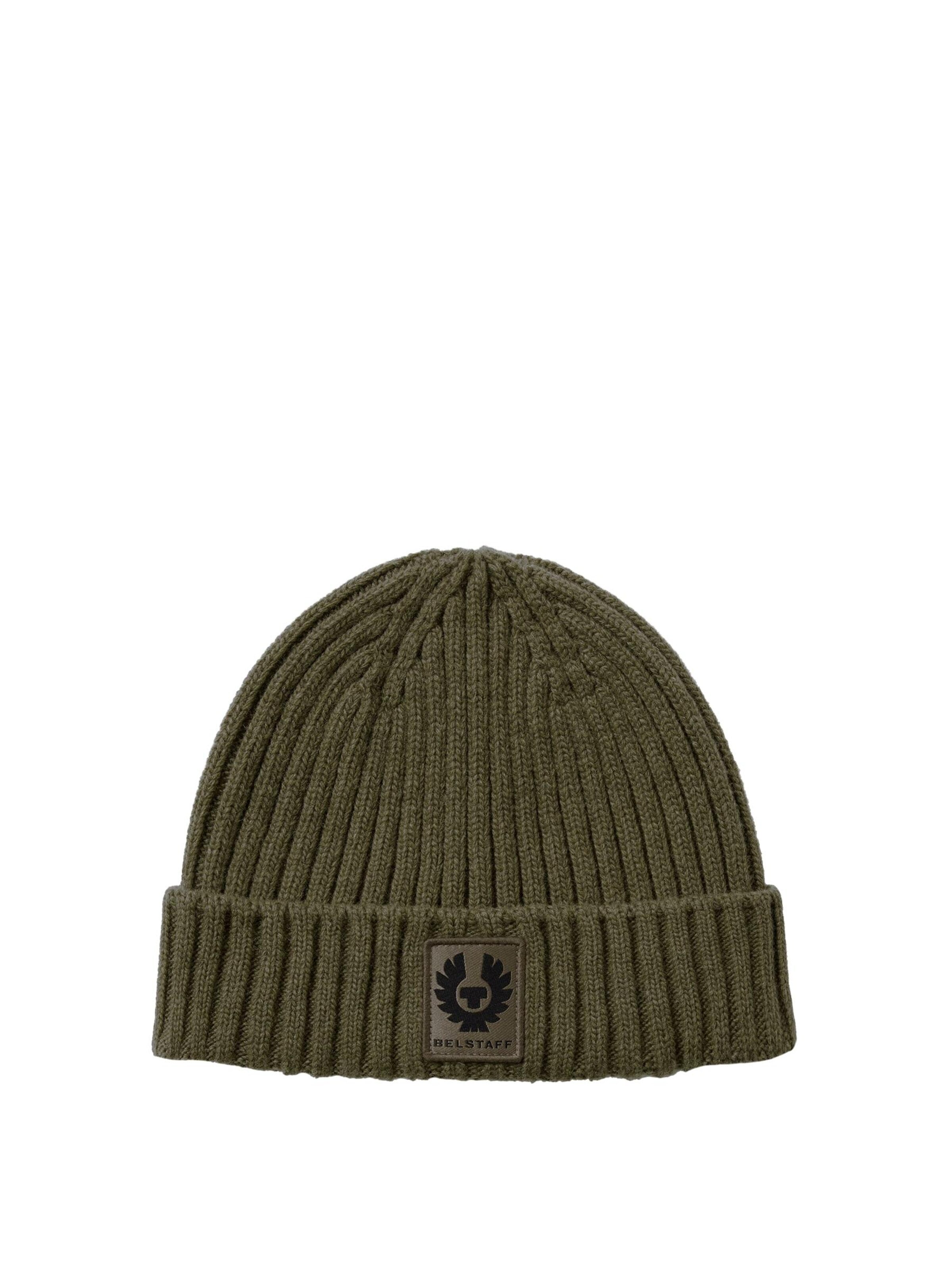 Belstaff Beanie in Green: front