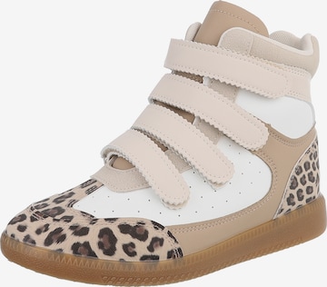 Ital-Design Sneaker high in Beige: Vorderseite