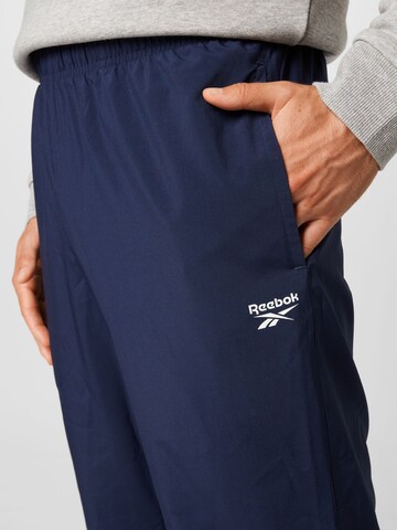 Regular Pantalon de sport Reebok en bleu