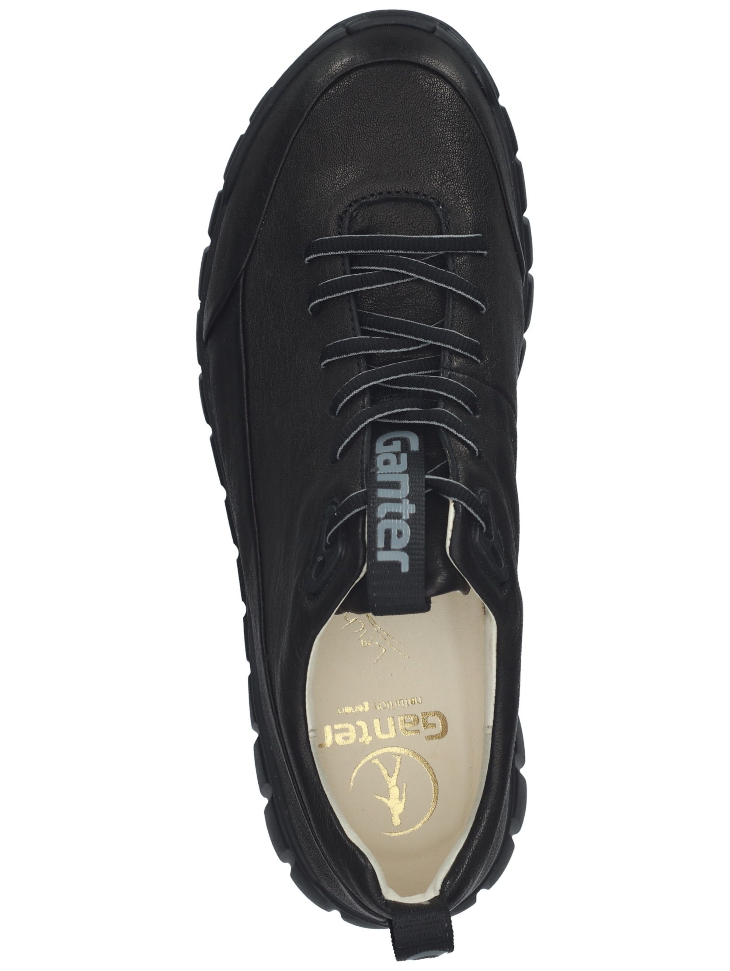 Baskets basses Ganter en noir