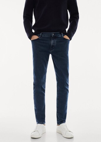 MANGO MAN Slimfit Jeans 'Prad' in Blau: predná strana