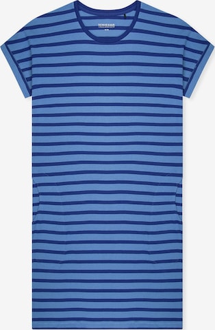 SCHIESSER - Camiseta de noche ' Casual Essentials ' en azul: frente