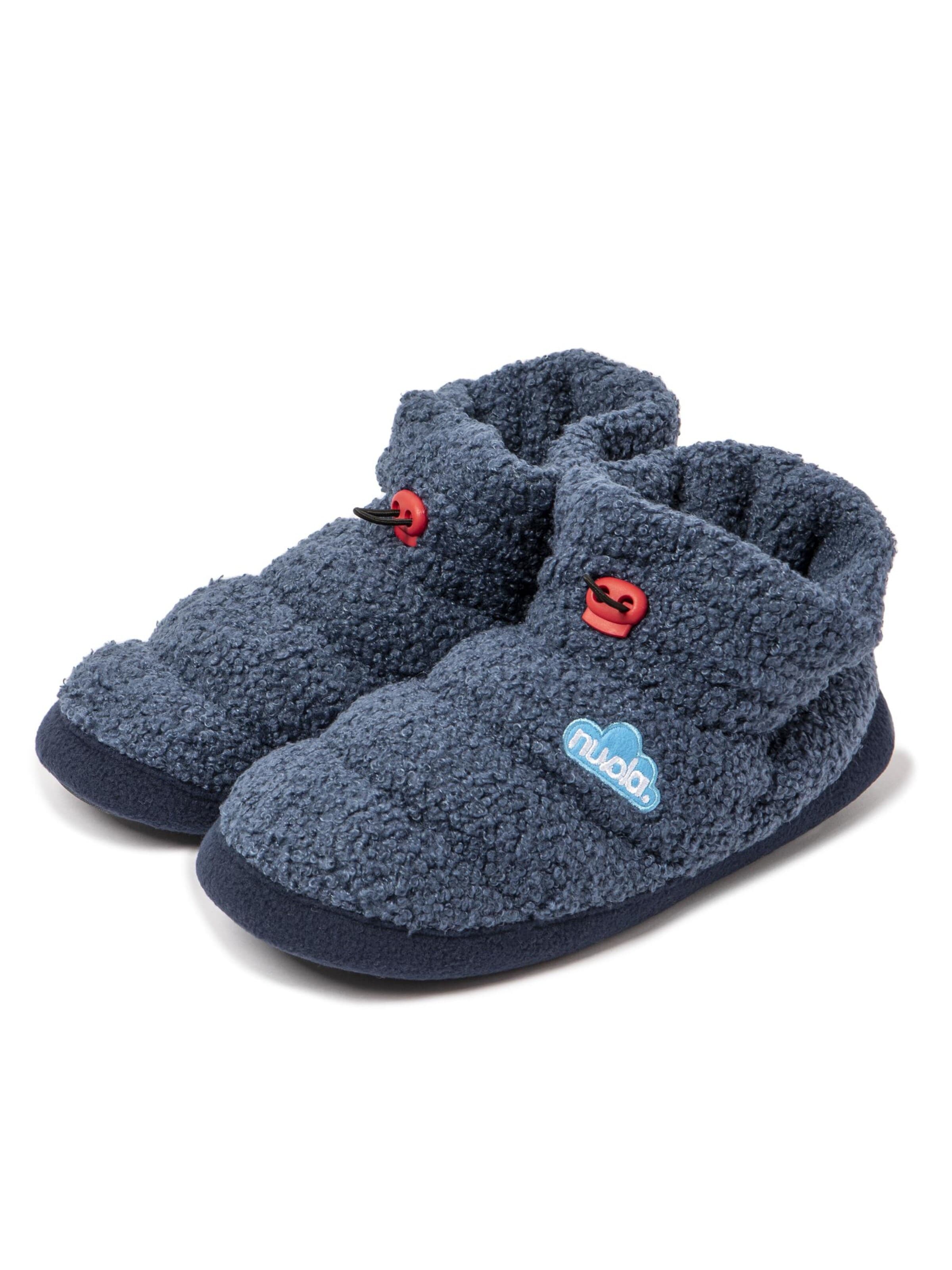 Nuvola. - Pantufa 'Boot Home Sheep' em azul