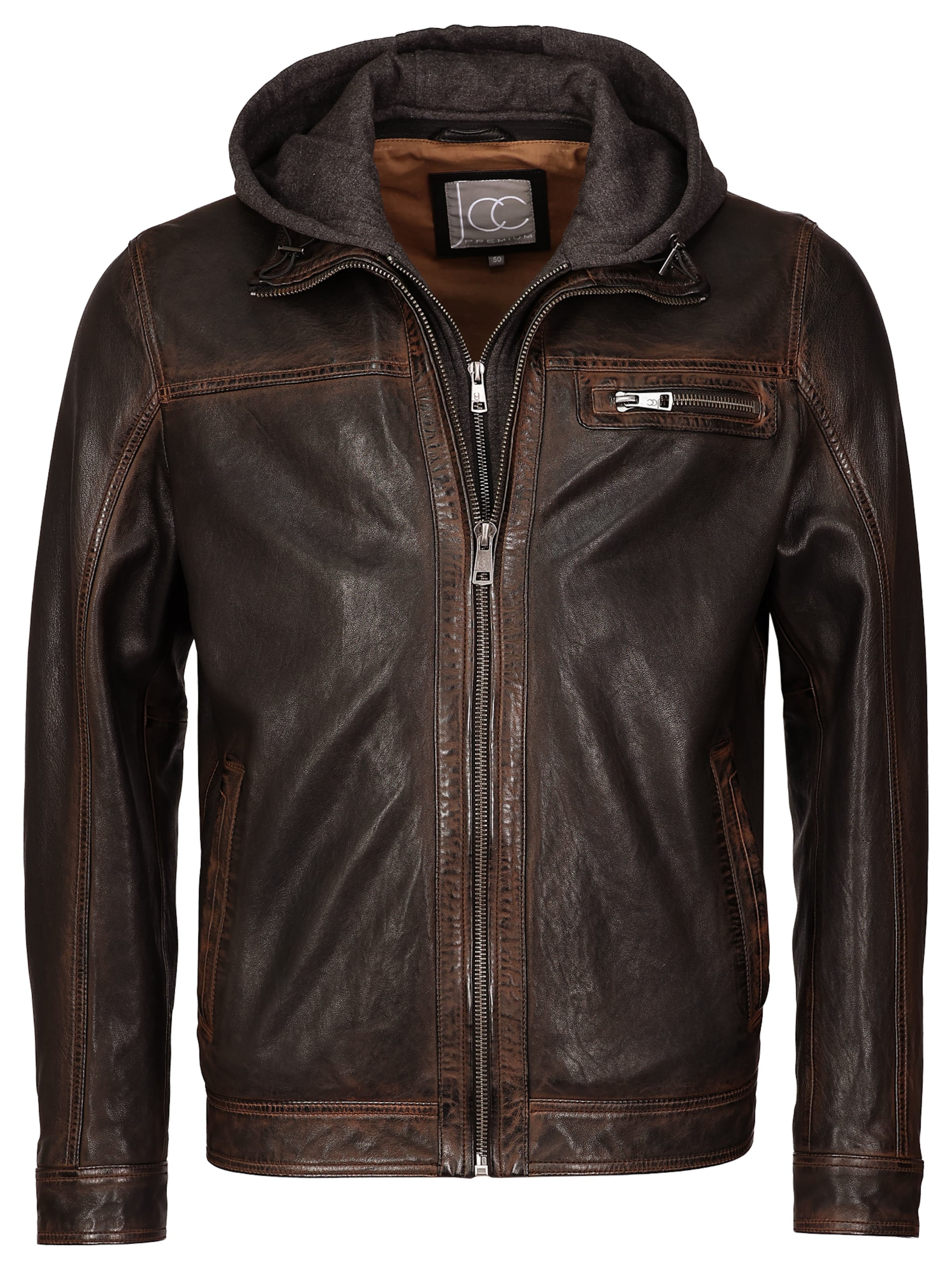 JCC Between-season jacket in Black: front