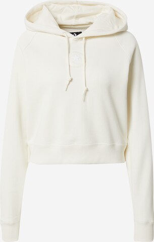 CONVERSE Sweatshirt in White: front