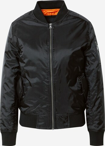 Urban Classics Between-Season Jacket in Black: front