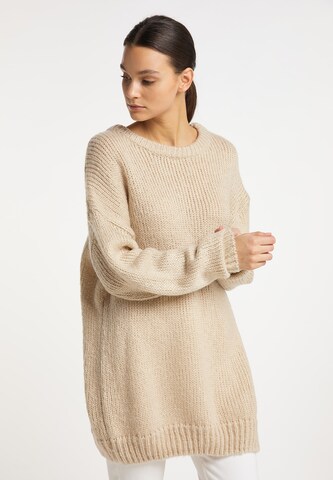 Pull-over RISA en beige : devant