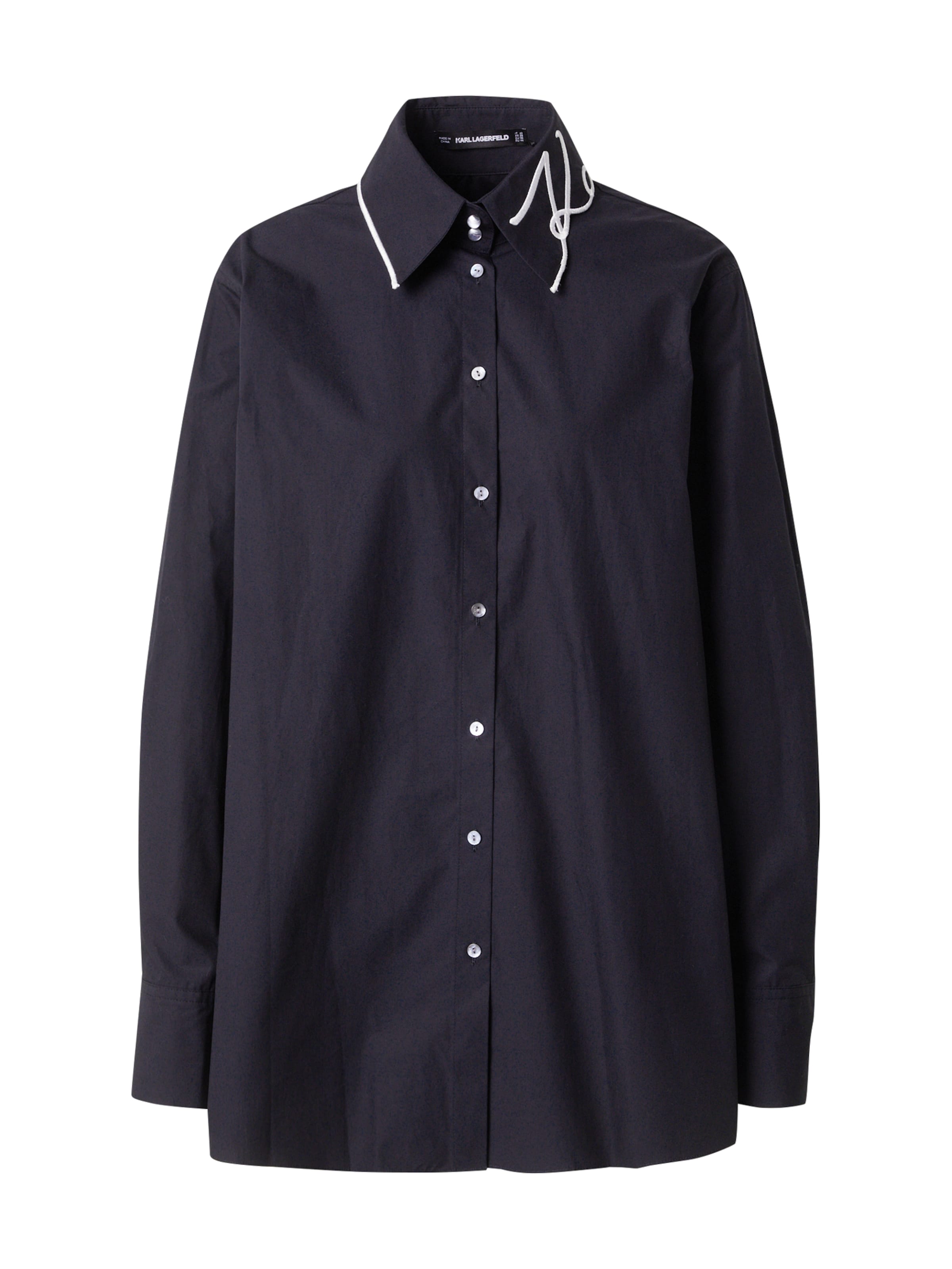 Karl Lagerfeld Pusero värissä musta: etupuoli