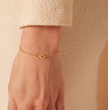 Bracelet Lucardi en or : devant