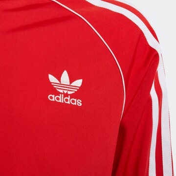 ADIDAS ORIGINALS regular Φθινοπωρινό και ανοιξιάτικο μπουφάν 'Adicolor Sst' σε κόκκινο