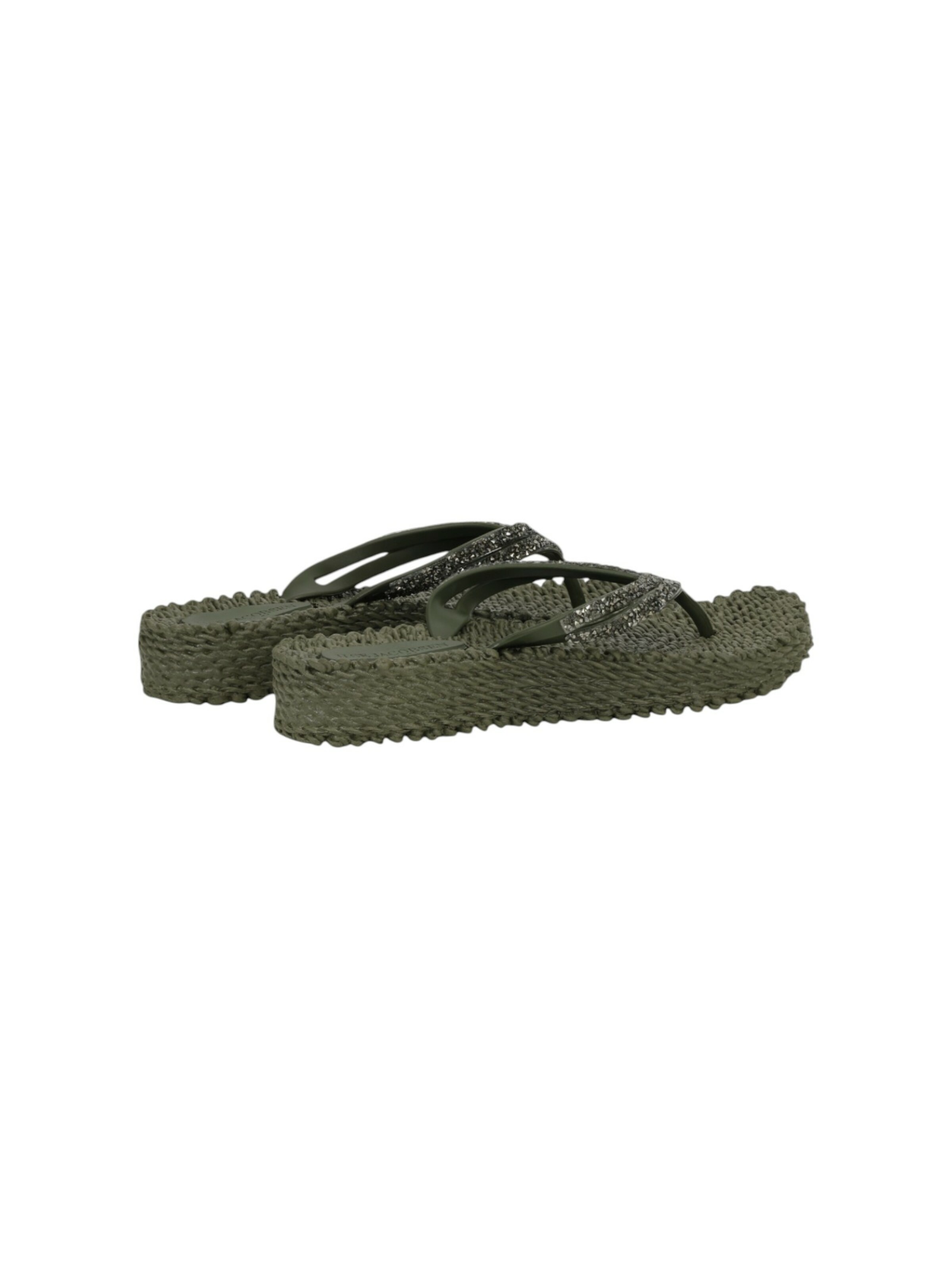 ILSE JACOBSEN T-Bar Sandals 'Cheerful08M' in Green