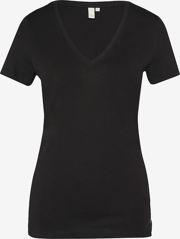 QS Shirt in Black: front