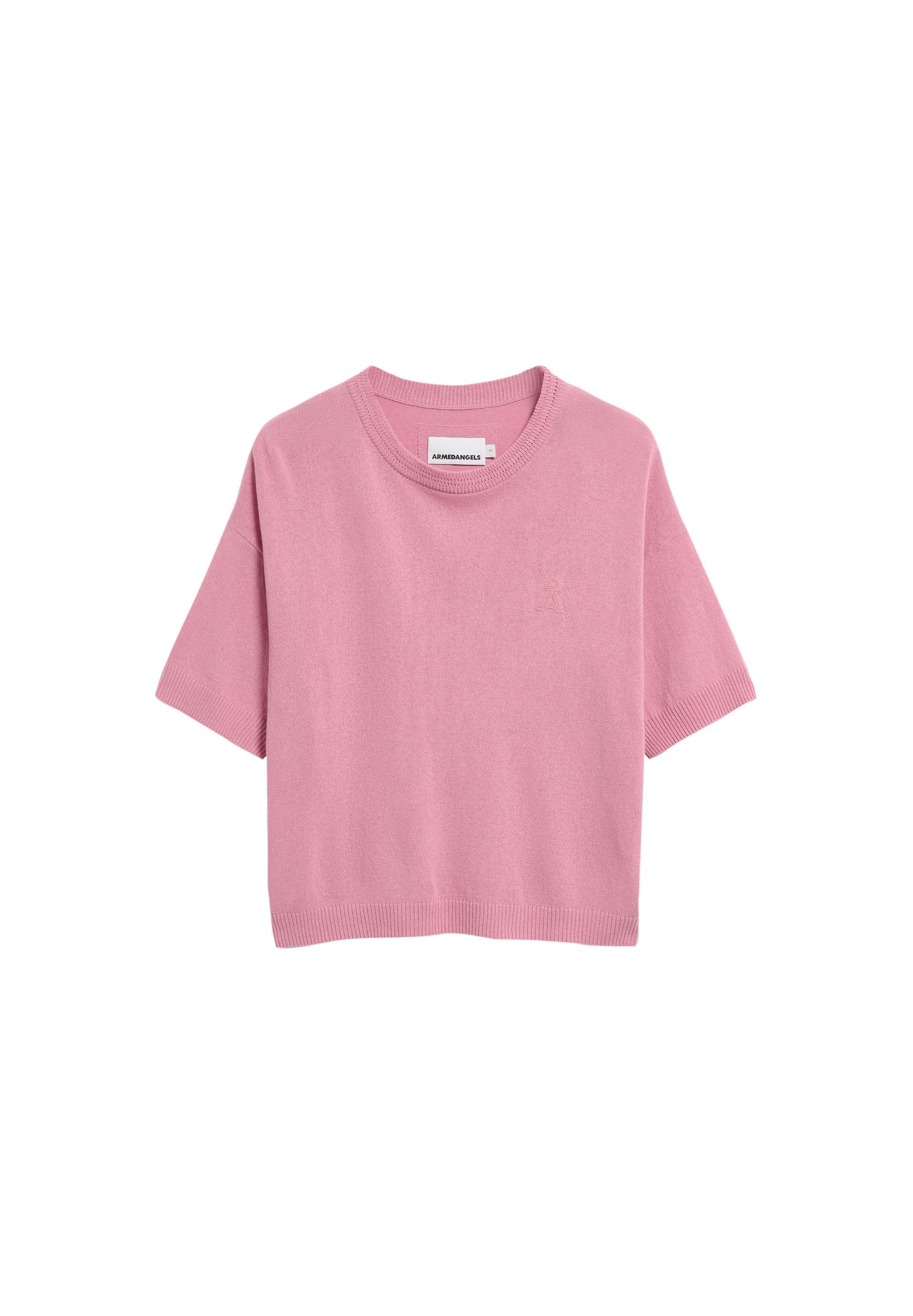 ARMEDANGELS T-Shirt LINEN BLEND in Pink: Vorderseite