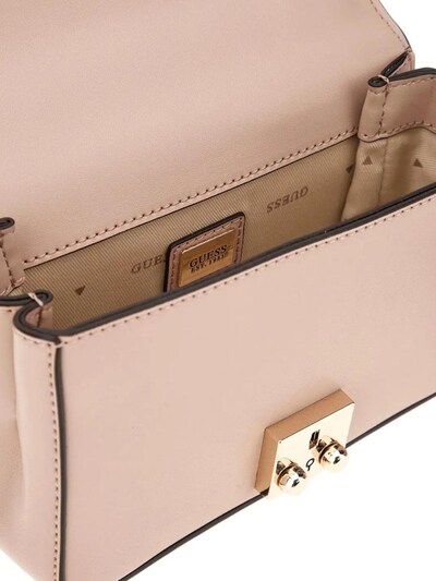 One Size dydžio Rankinė su ilgu dirželiu 'Guess Bandoulière Eliette S Light Beige' iš GUESS, spalva – smėlio spalva, Prekių apžvalga