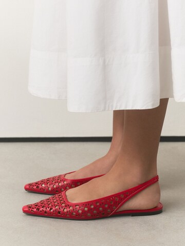 Ballerina 'Forever Comfort' di Next in rosso
