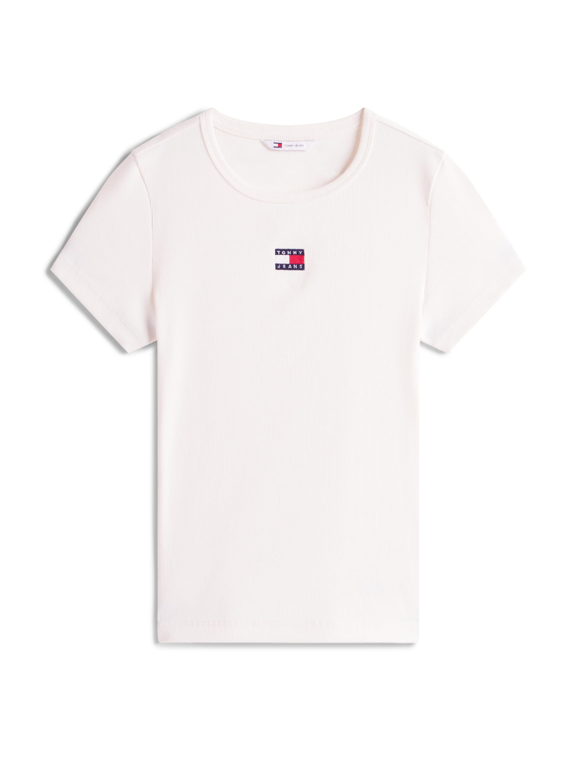 Tommy Jeans Shirt in Beige: voorkant