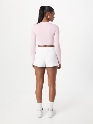 Juicy Couture Sport Normální Sportovní kalhoty 'ZOLA' – bílá