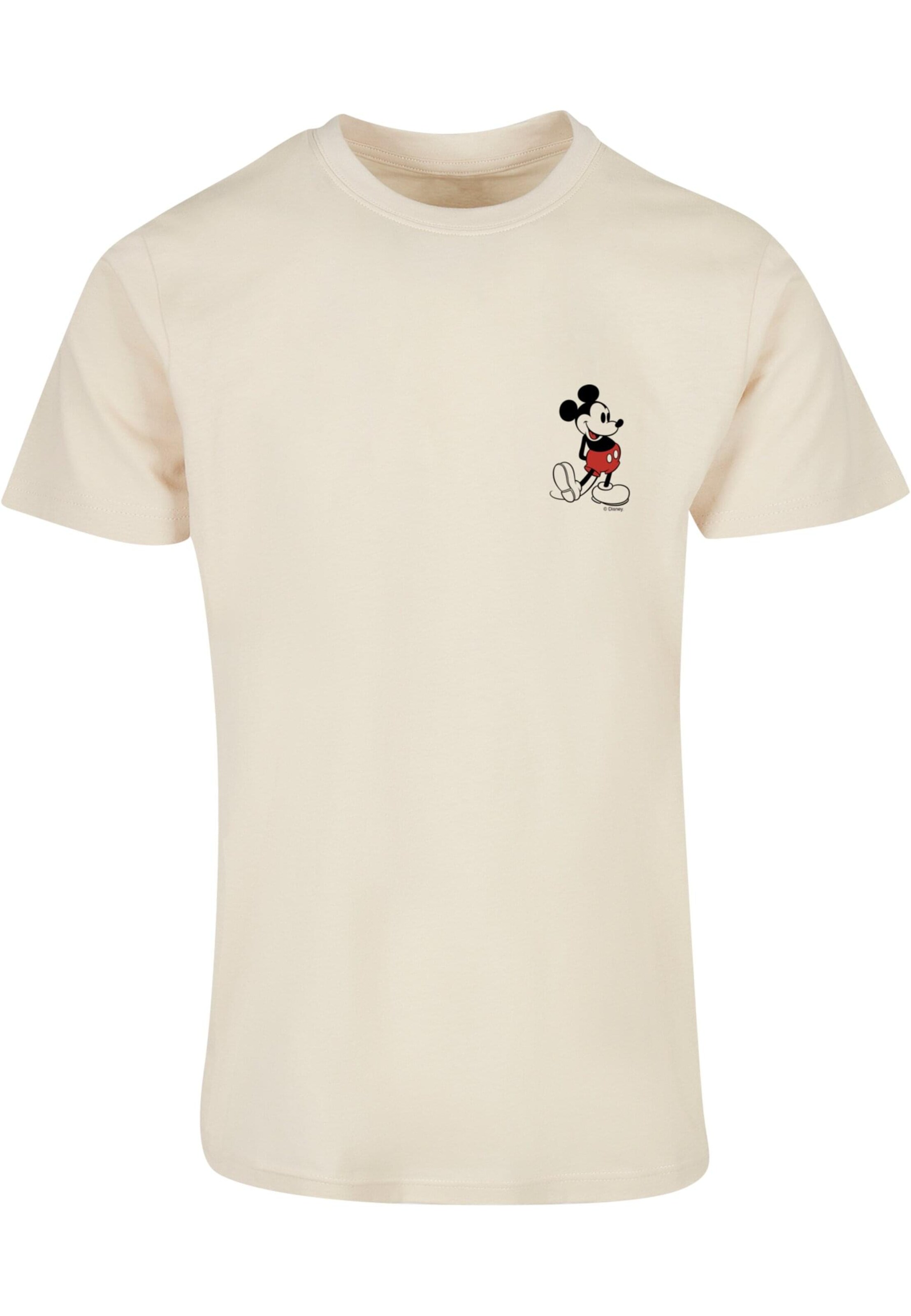 ABSOLUTE CULT T-Shirt 'Mickey Mouse - Kickin Retro' in Beige: Vorderseite