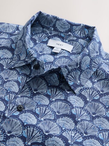 Next Regular Fit Hemd in Blau