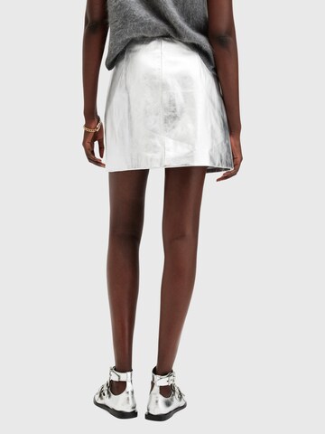 AllSaints Skirt 'RENAI' in Silver