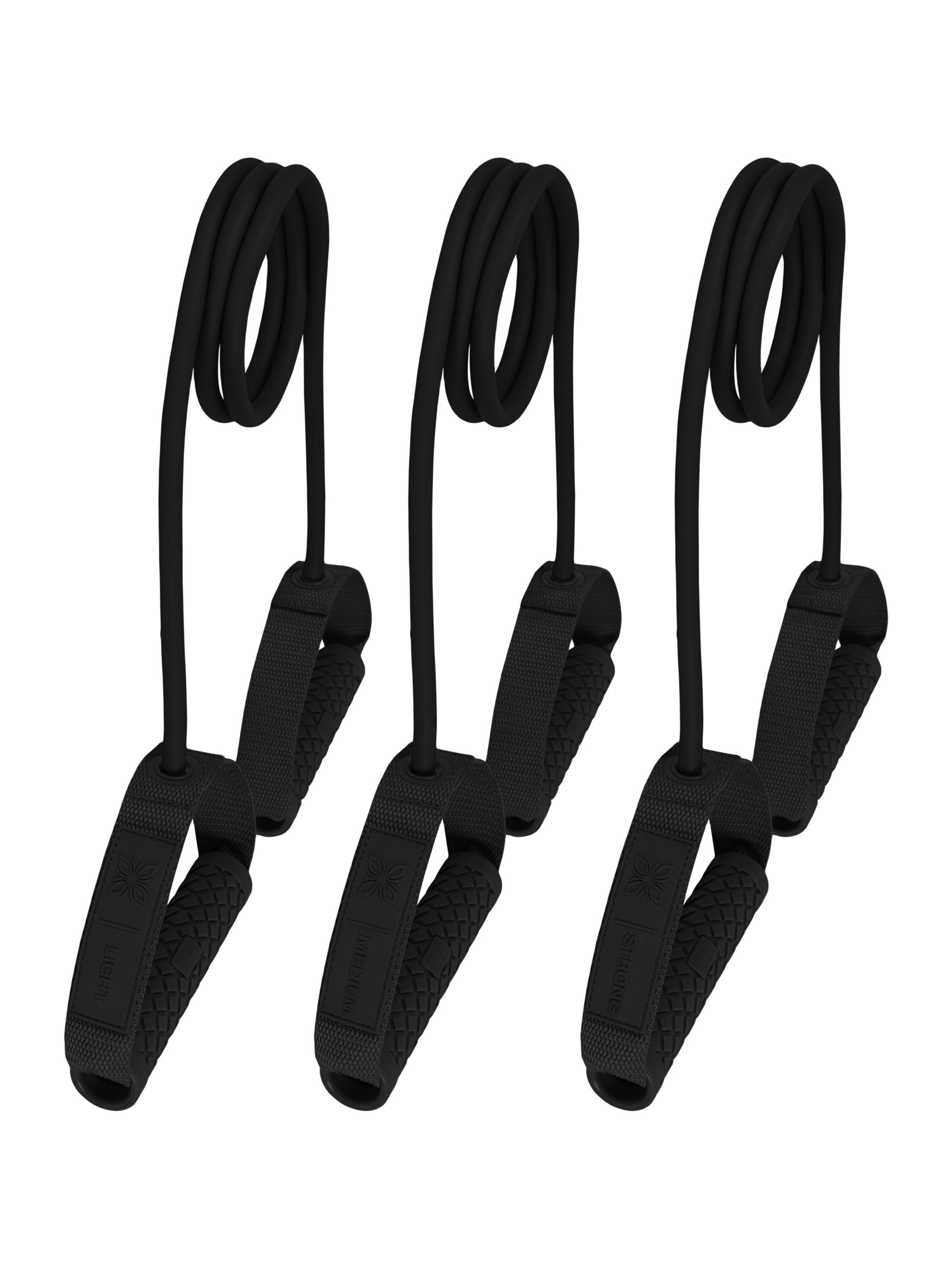 OMNANA Band 'MULTIWRAP™' in Black: front