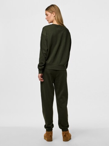 Sweat-shirt 'Chilli' PIECES en vert