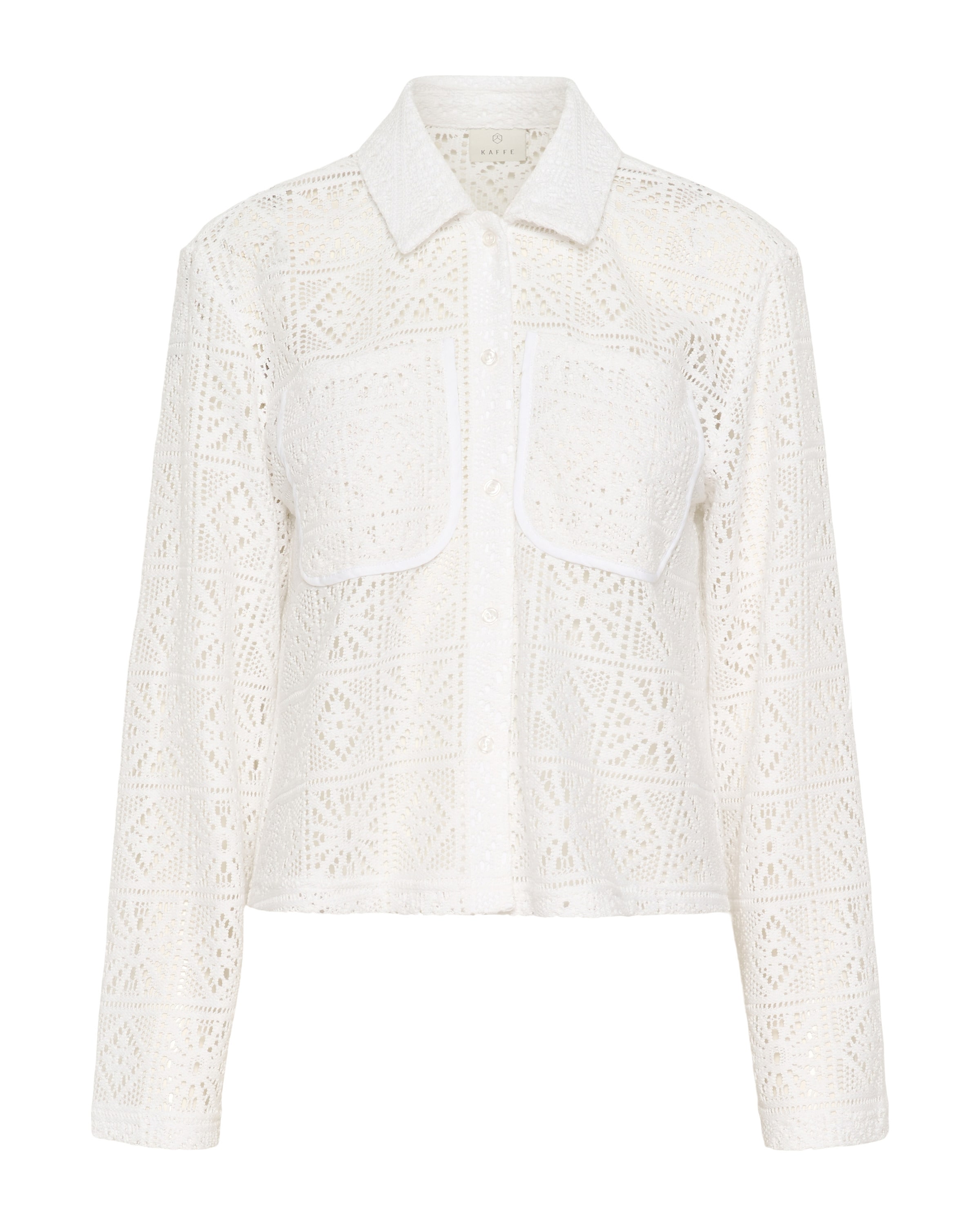 Kaffe - Blusa 'KAcindy' em branco: frente