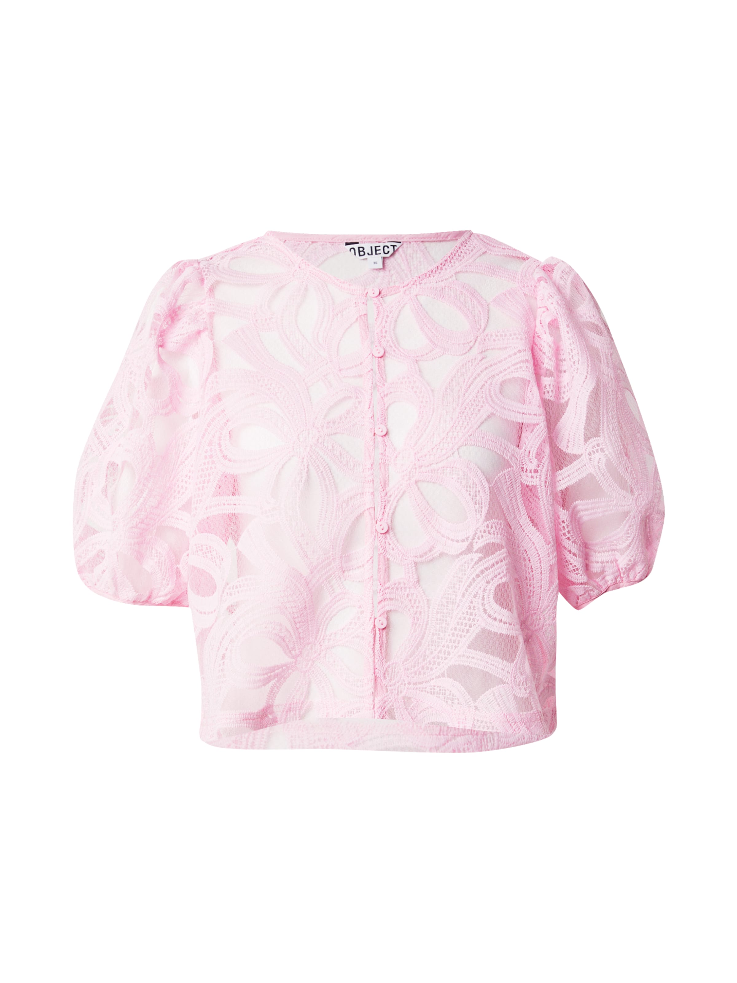 OBJECT Μπλούζα 'Rose' σε ροζ: μπροστά