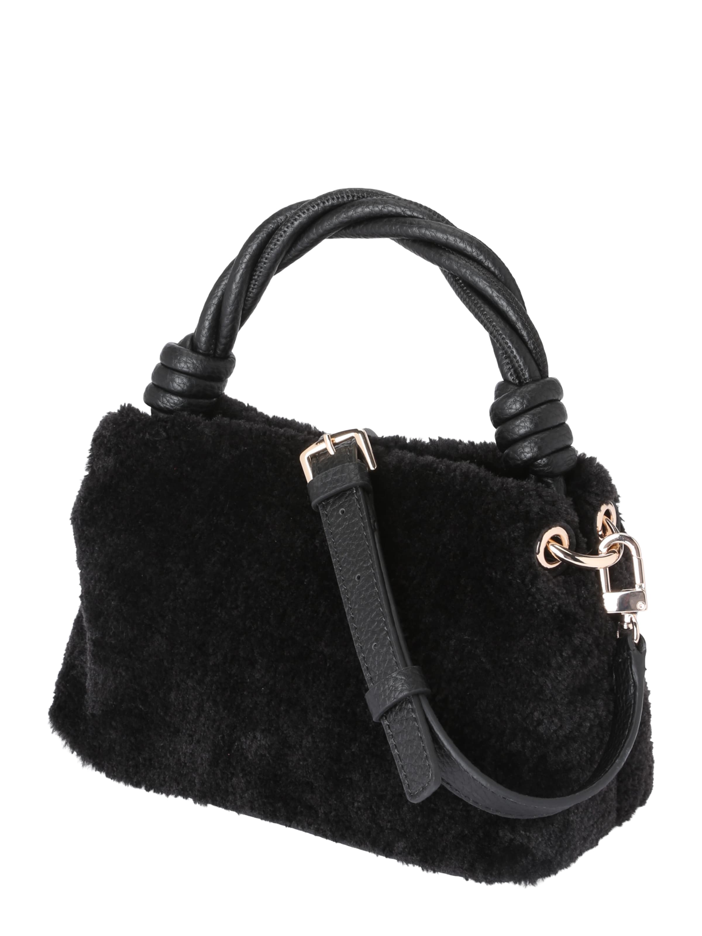 melns GUESS Rokassomiņa: no priekšpuses