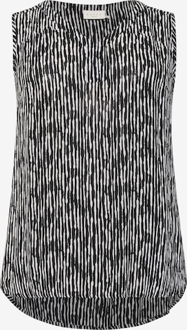 KAFFE CURVEBluza 'KCAmi' - crna boja: prednji dio