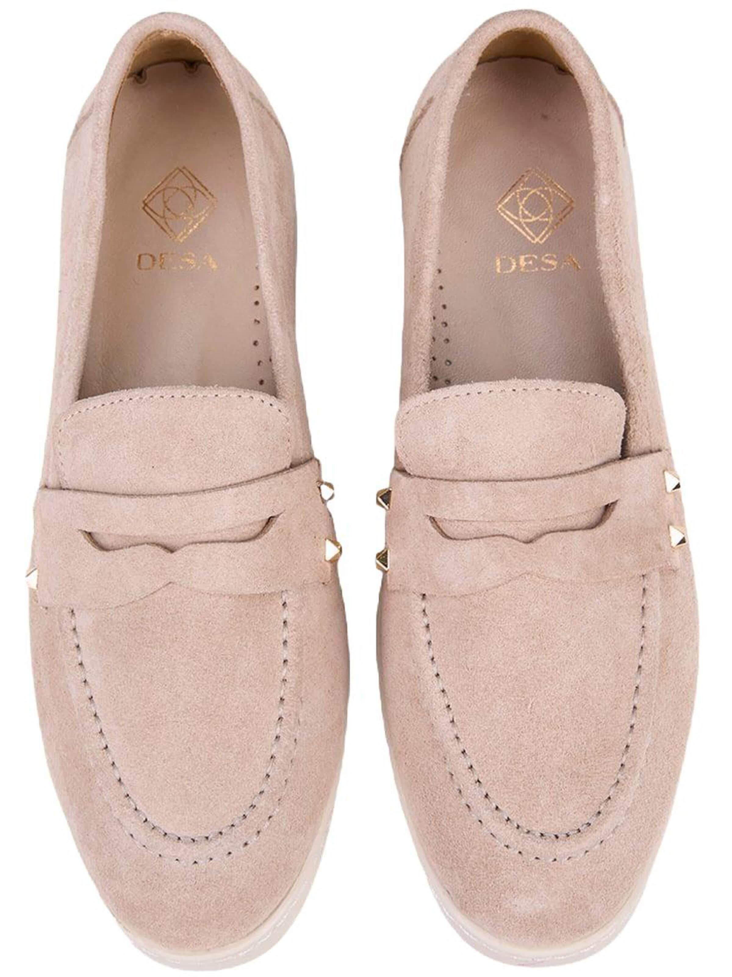 Desa Moccasin 'Loafer' in Beige