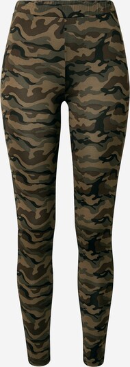 Leggings 'Pappi' Kaffe pe maro / verde / oliv, Vizualizare produs