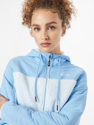 OAKLEY Athletic Fleece Jacket 'Elsa' in Blue