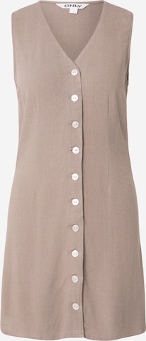 Abito camicia 'ONLSIESTA' di ONLY in marrone: frontale