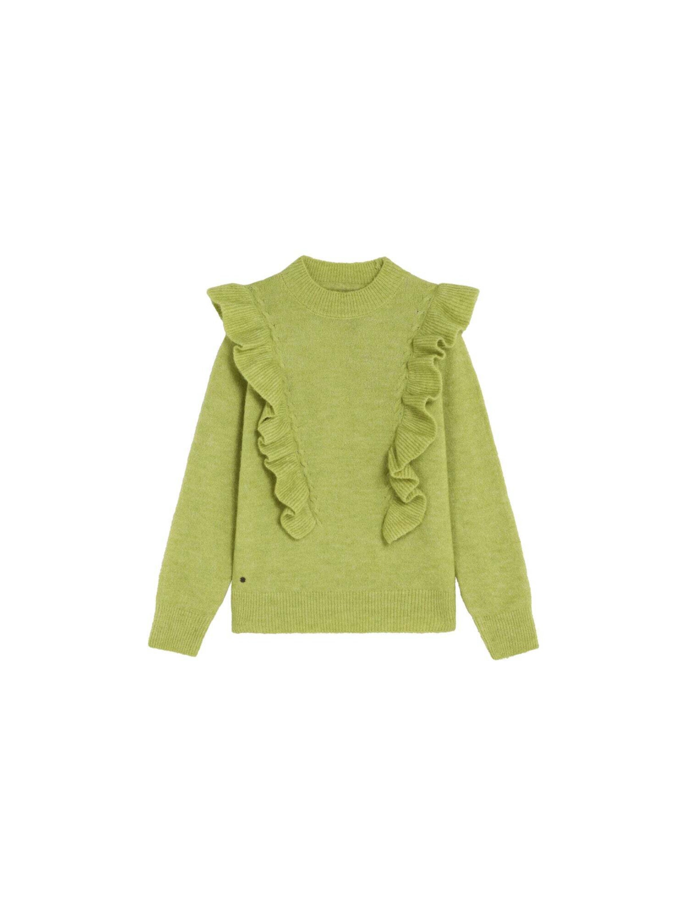 Scalpers Sweater ' ' in Green: front
