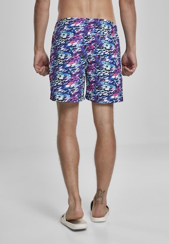 Urban Classics Zwemshorts in Blauw