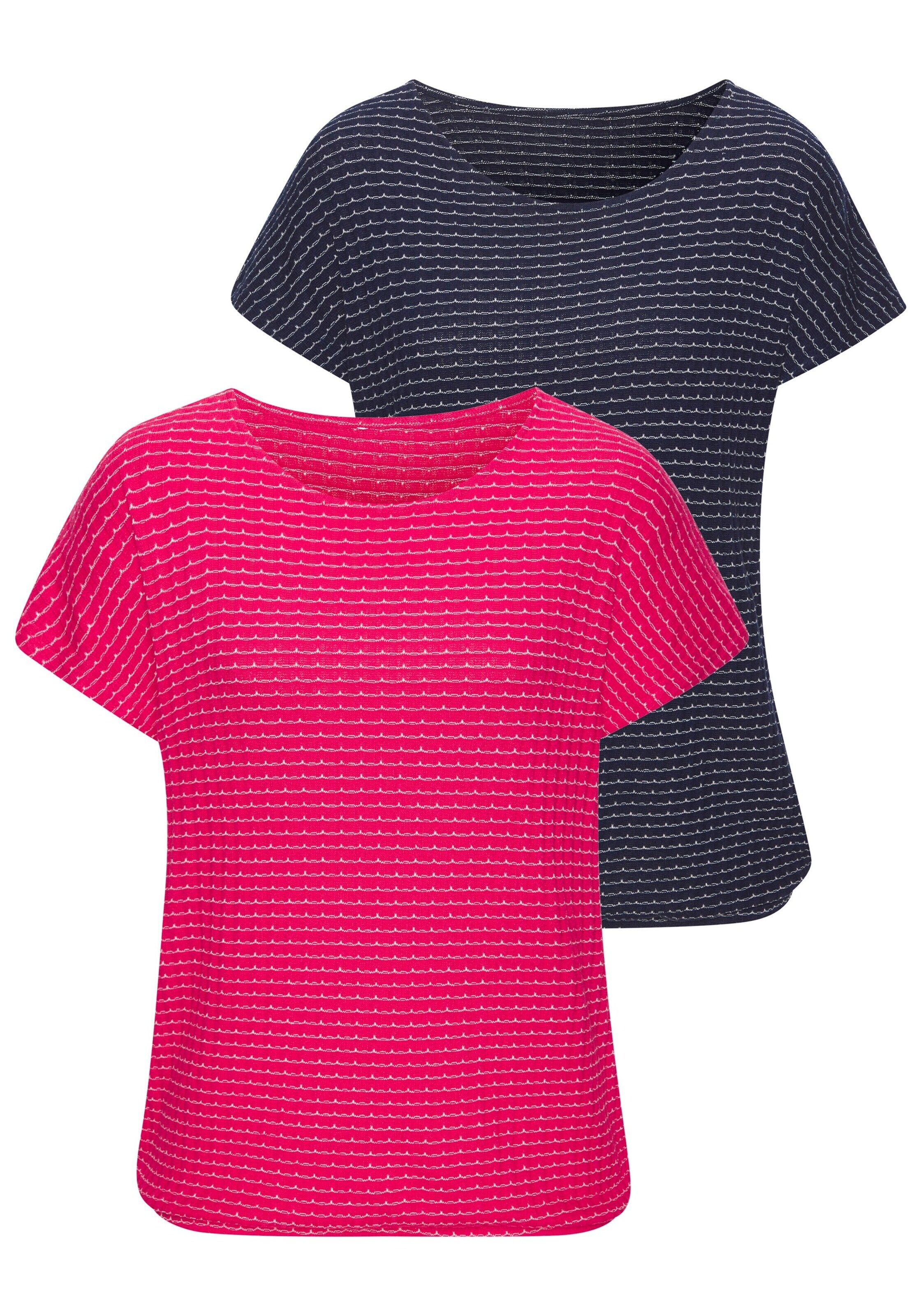 VIVANCE - Camiseta en azul: frente