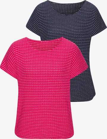 VIVANCE - Camiseta en azul: frente