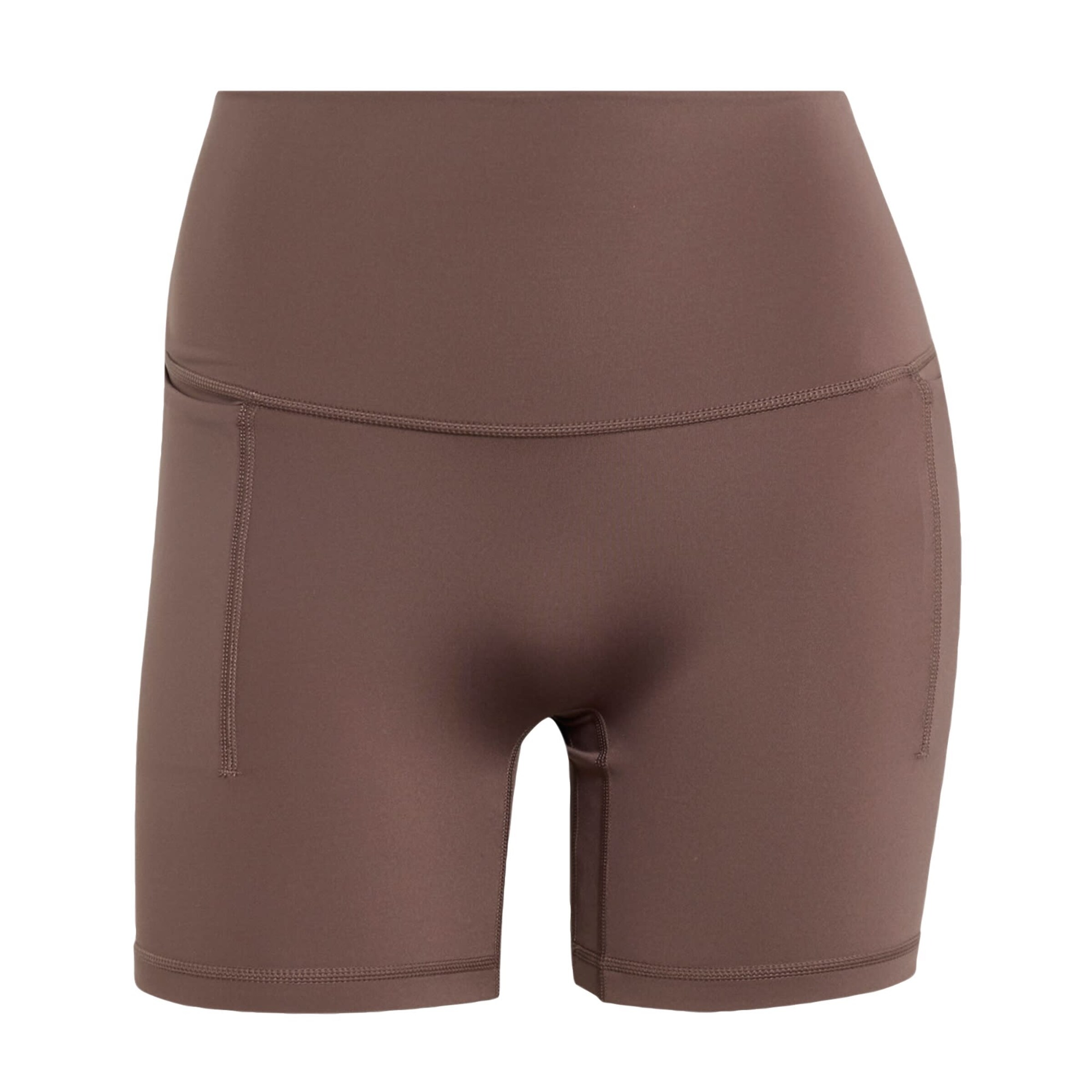 ADIDAS PERFORMANCE Workout Pants 'All Me' in Brown: front