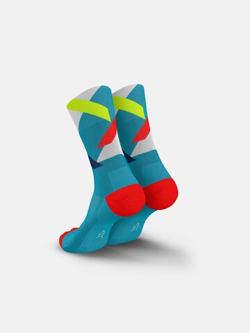 INCYLENCE Athletic Socks 'STRIKES' in Blue