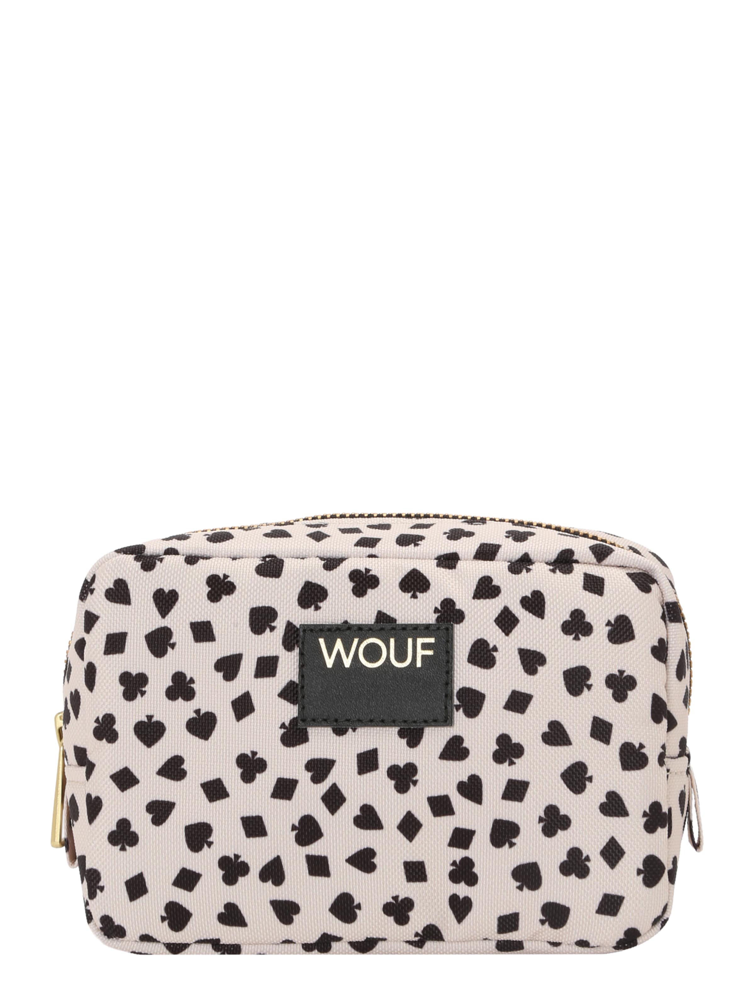 Wouf Toilettaske 'Lucky' i beige: forside