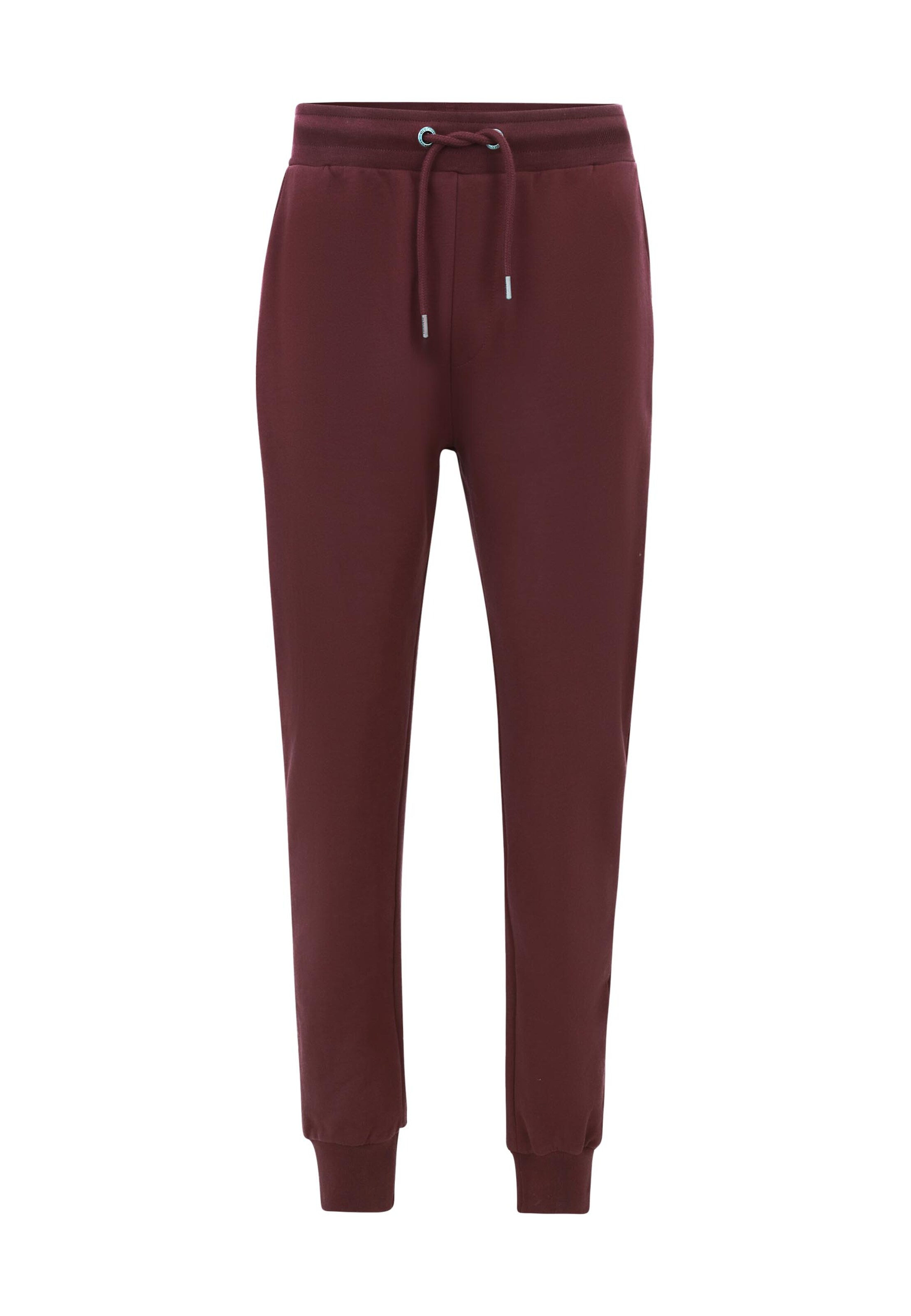 Pantalon de sport 'Plain Basic' Oldskull en rouge : devant