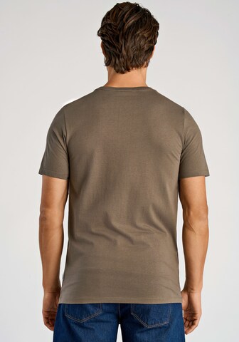 Lindbergh Shirt 'Copenhagen' in Brown