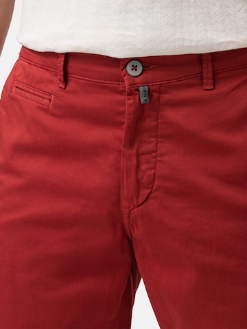 PIERRE CARDIN Regular Shorts 'Lyon' in Rot