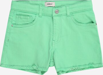 regular Jeans 'ROBYN' di KIDS ONLY in verde: frontale